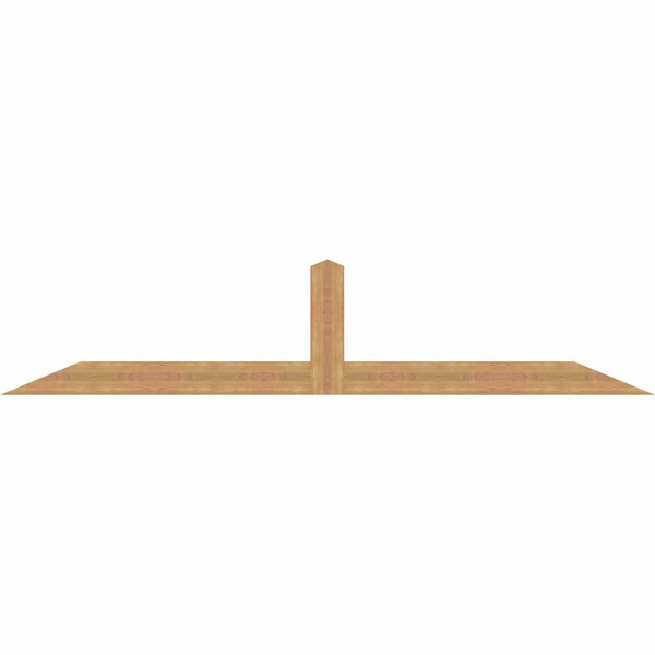Ekena Millwork Portland Timber Gable Bracket, Western Red Cedar, 108"W x 22"H x 1 1/2"D x 5 1/2"F, 5/12 Pitch GBW108X22X0206POR00SWR - main